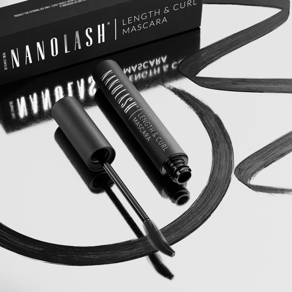 Nanolash Length & Curl Mascara för maximal längd och böjande